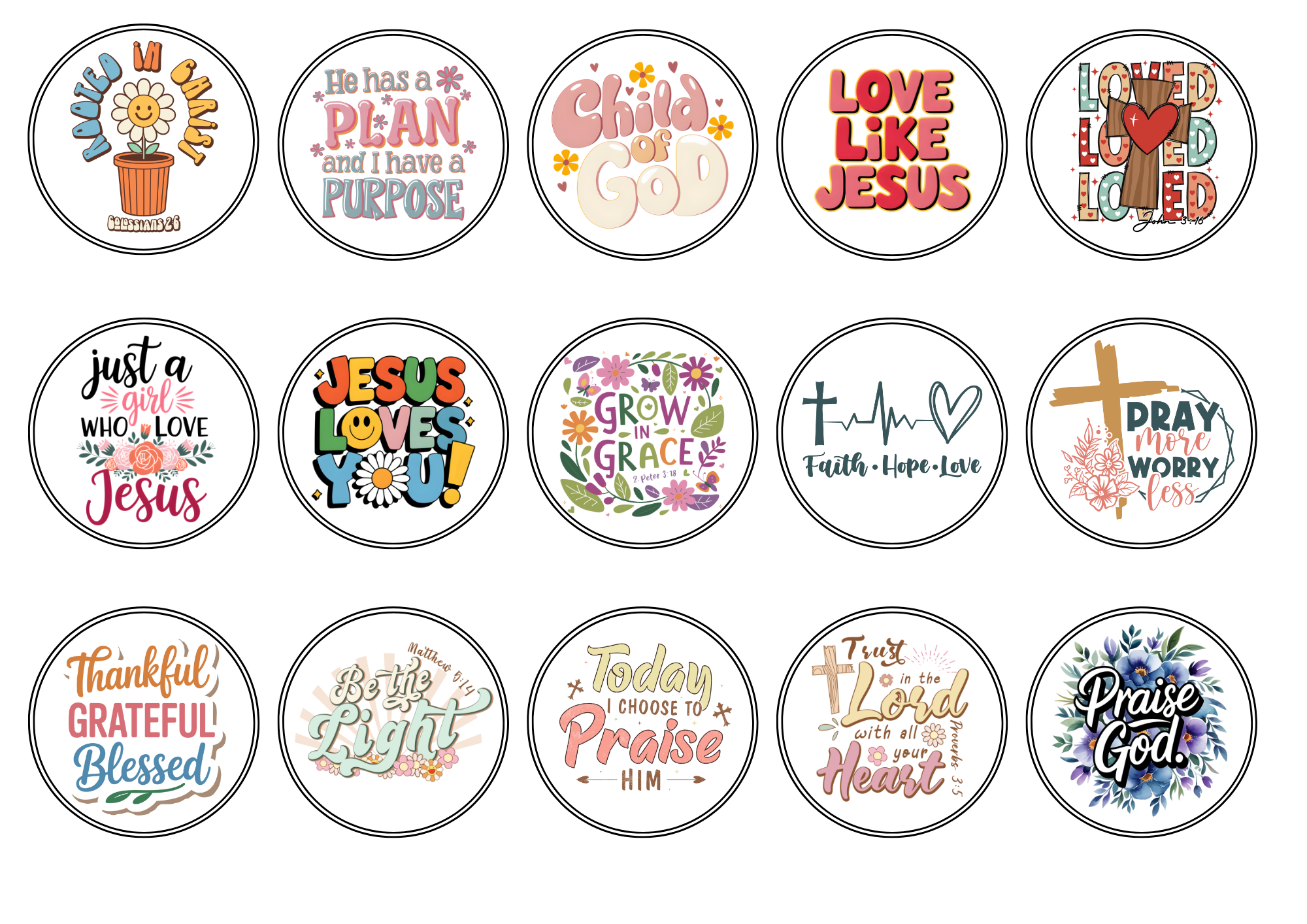 Scripture Badges