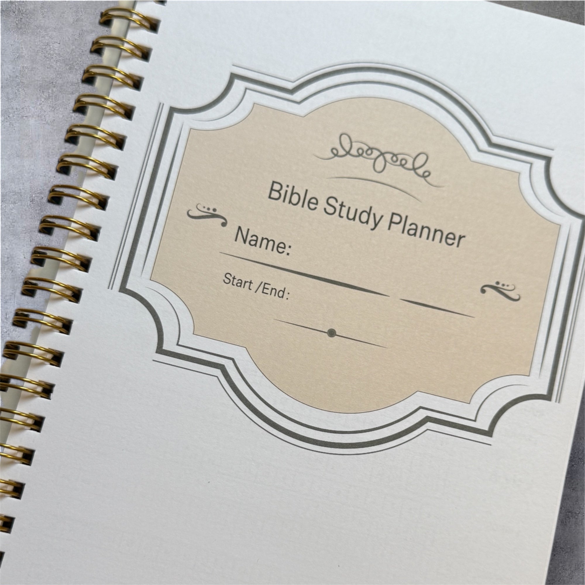 Bible Study Planner