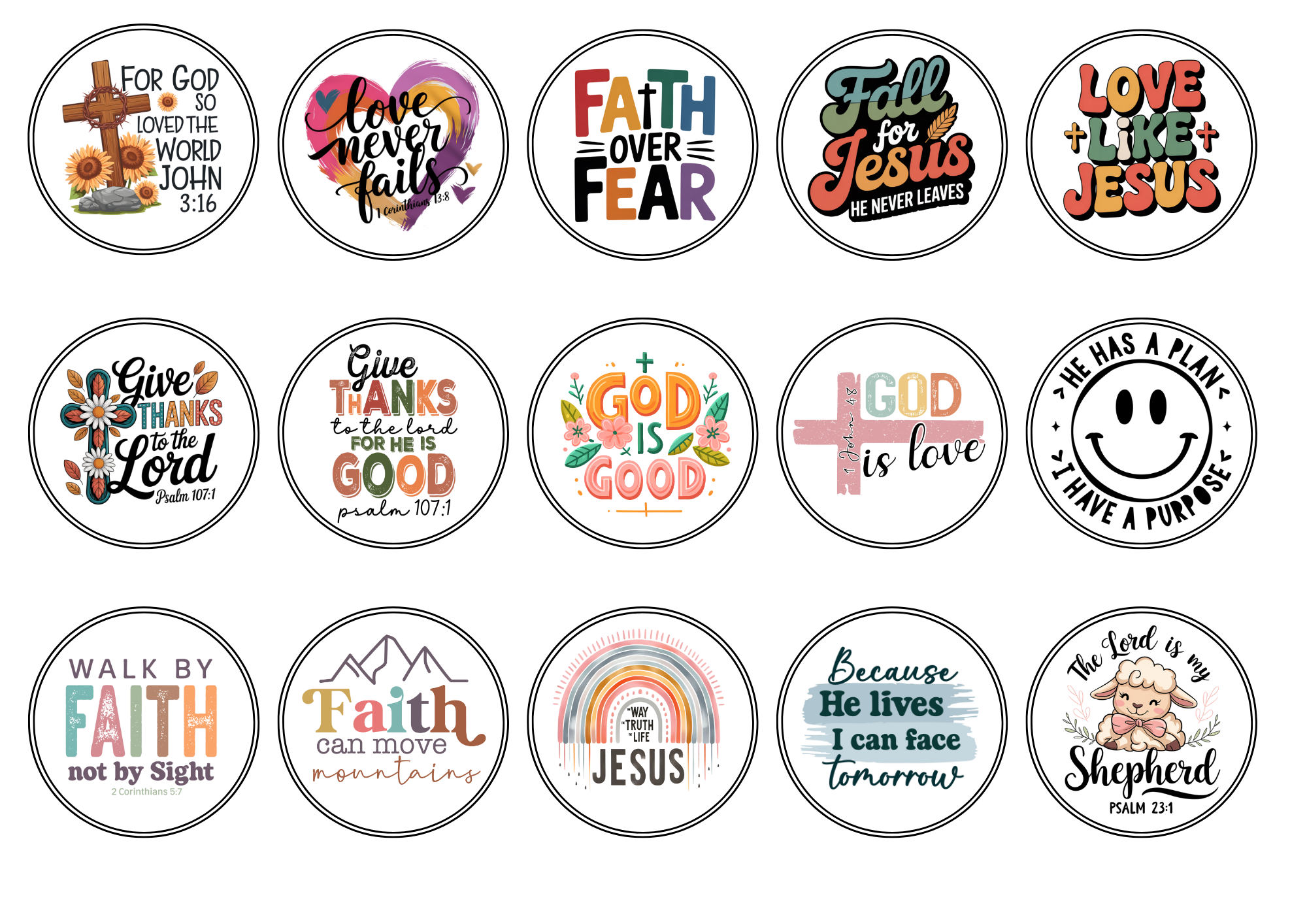 Scripture Badges