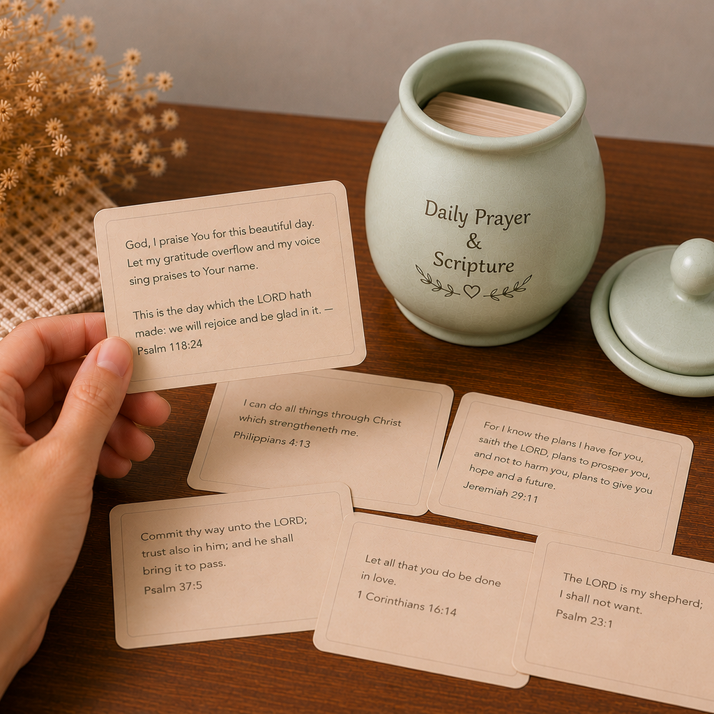 Daily Prayer & Scripture Jar