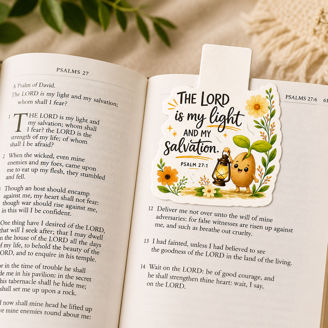 Magnetic Bible Bookmark