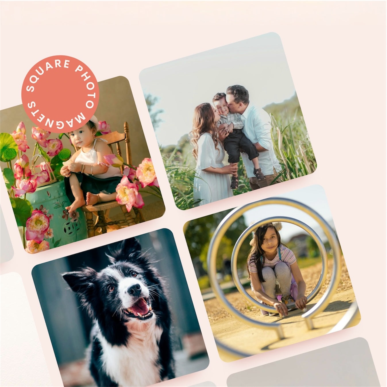 Square Photo Magnets