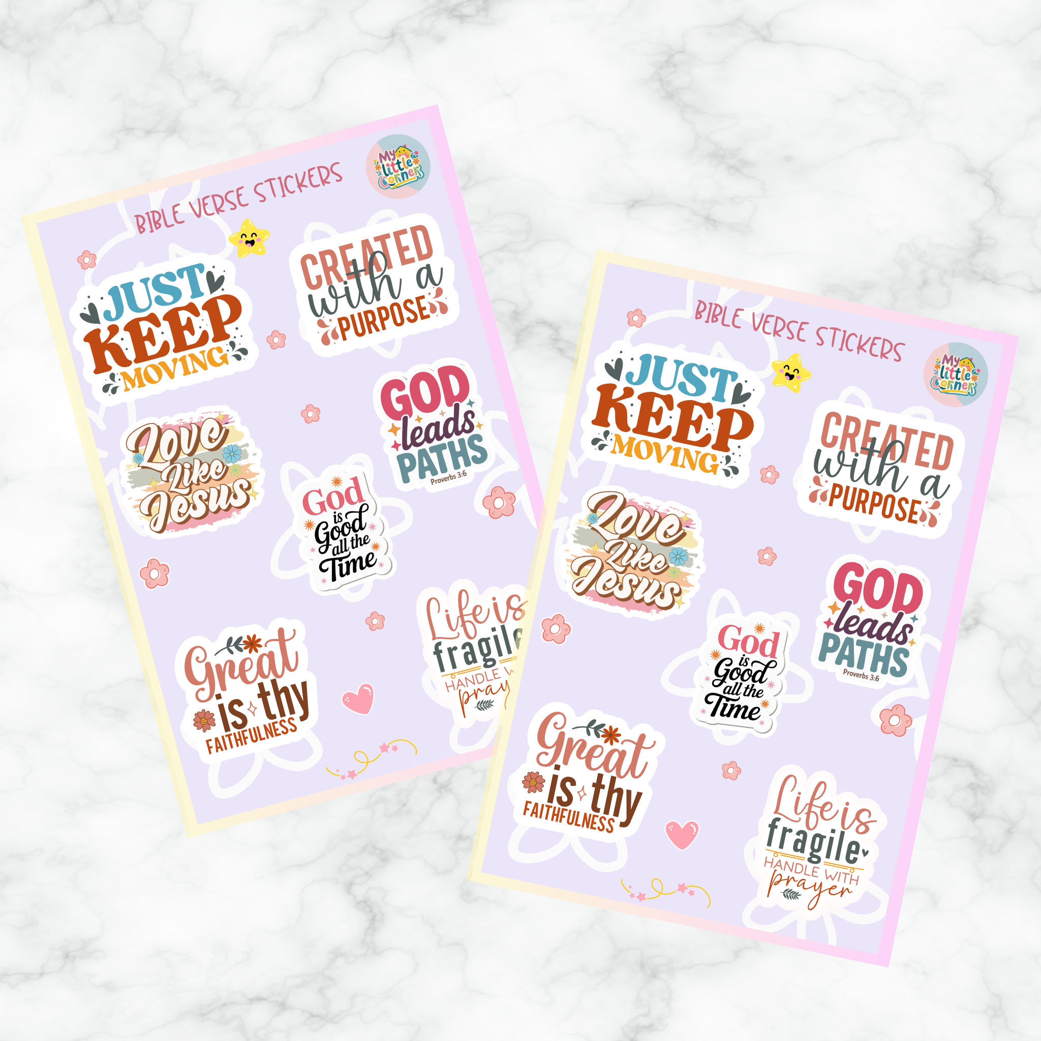 Bible Verse Sticker Pack