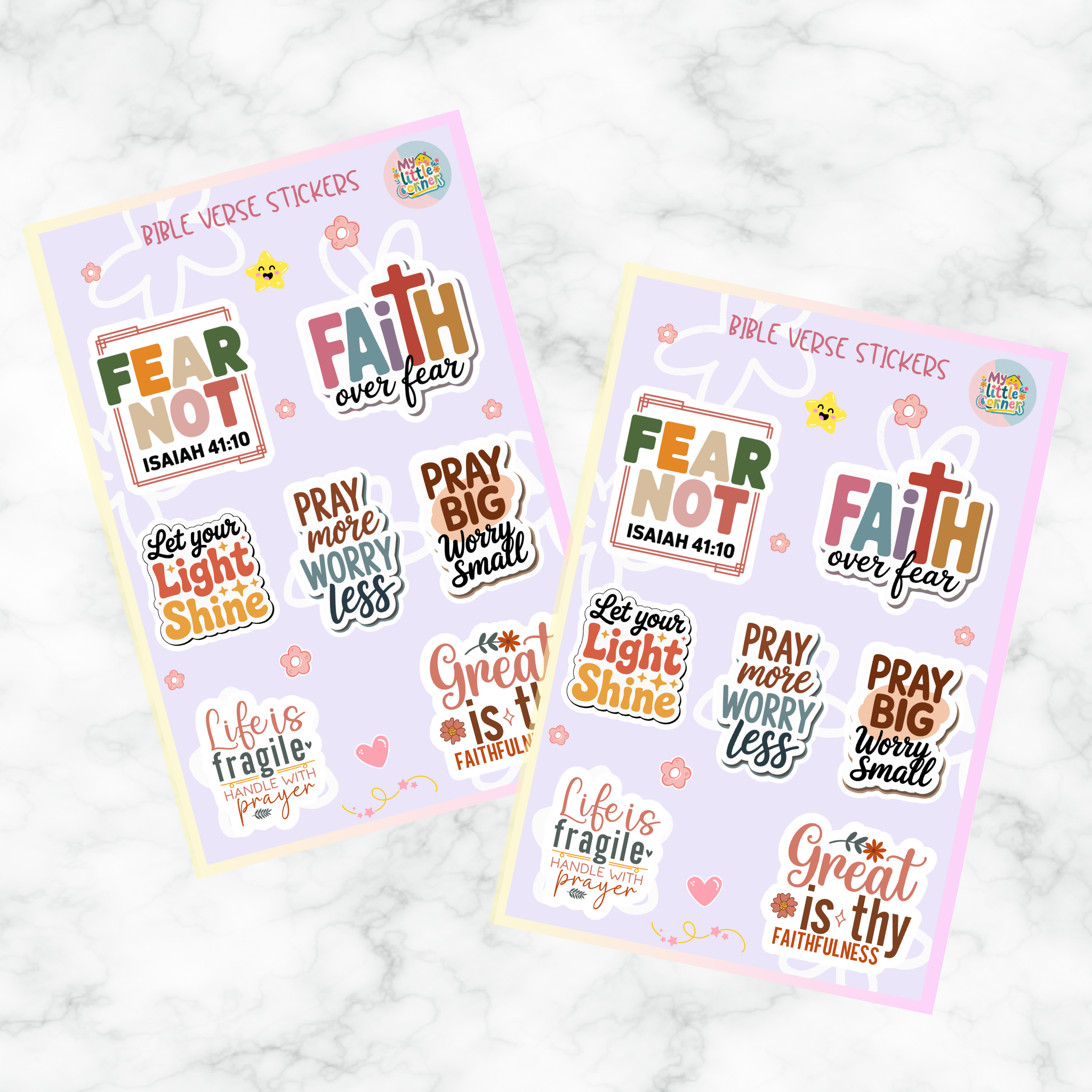 Bible Verse Sticker Pack