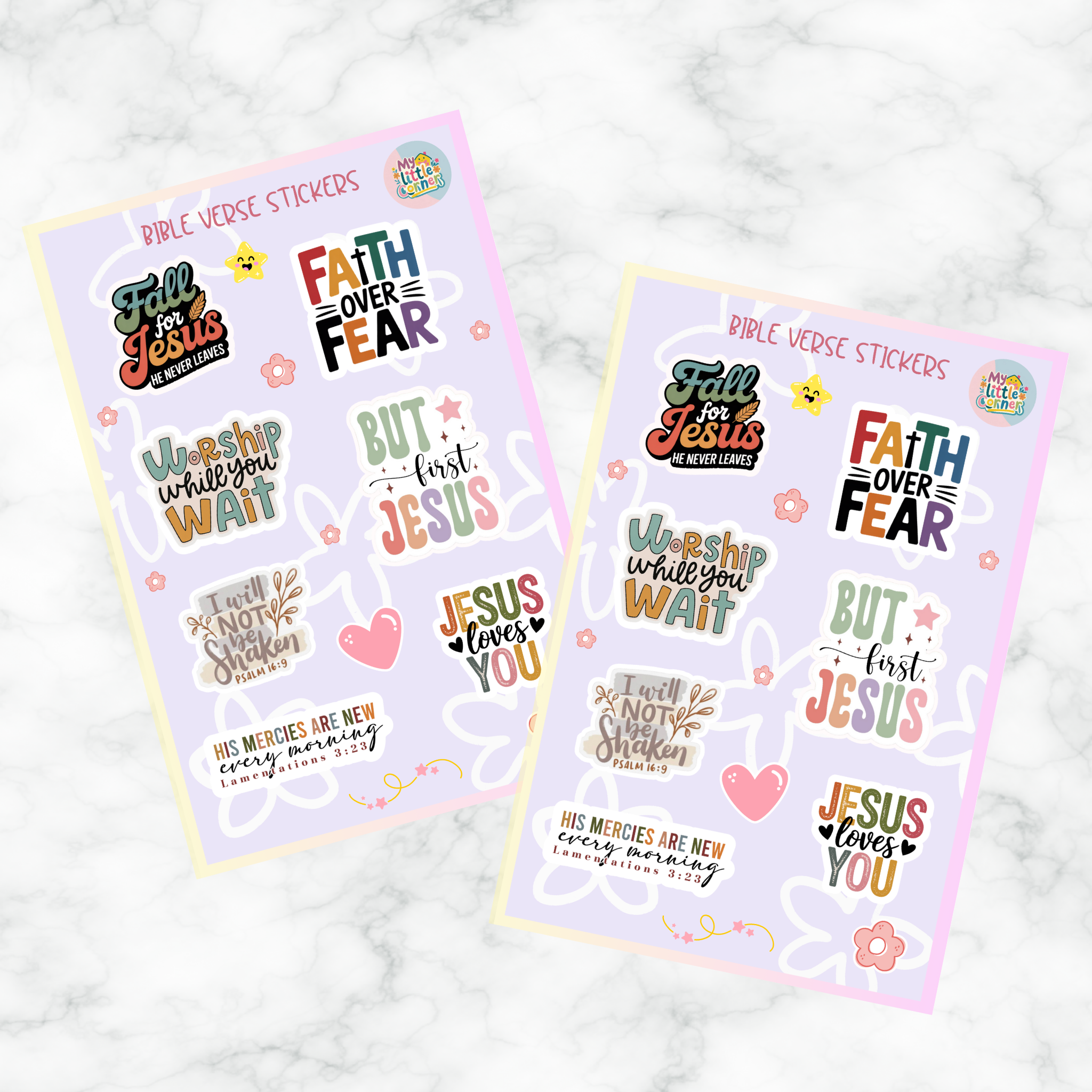 Bible Verse Sticker Pack