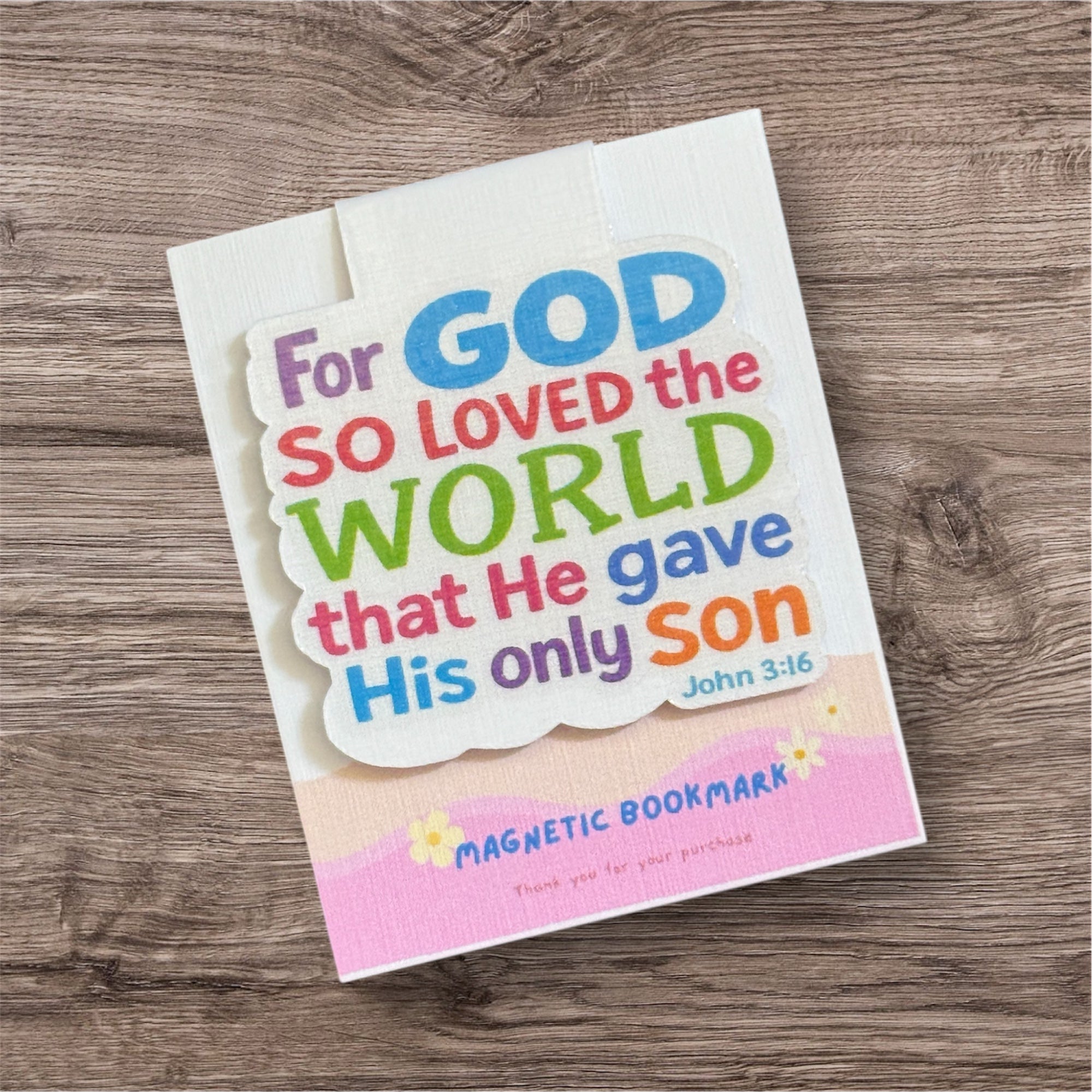Bible Verse Magnetic Bookmark