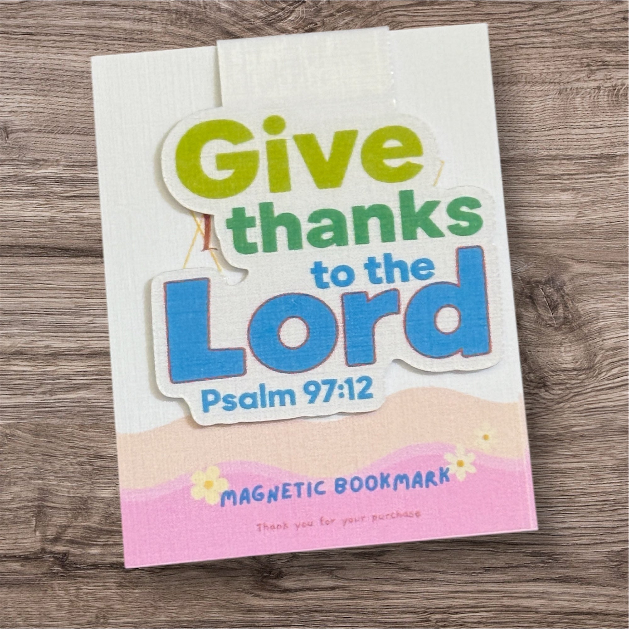 Bible Verse Magnetic Bookmark