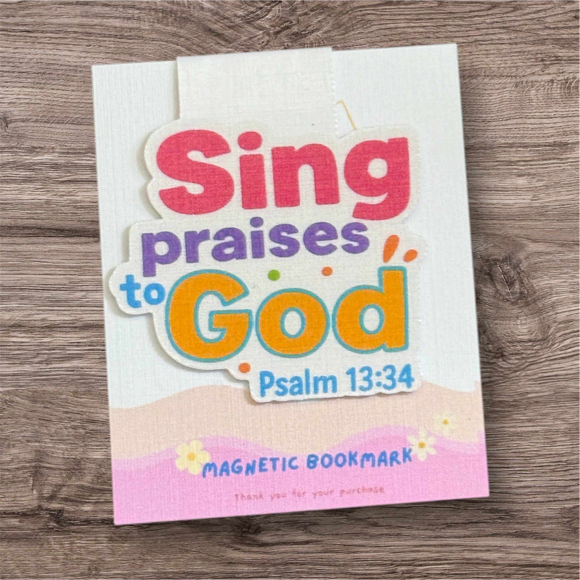 Bible Verse Magnetic Bookmark