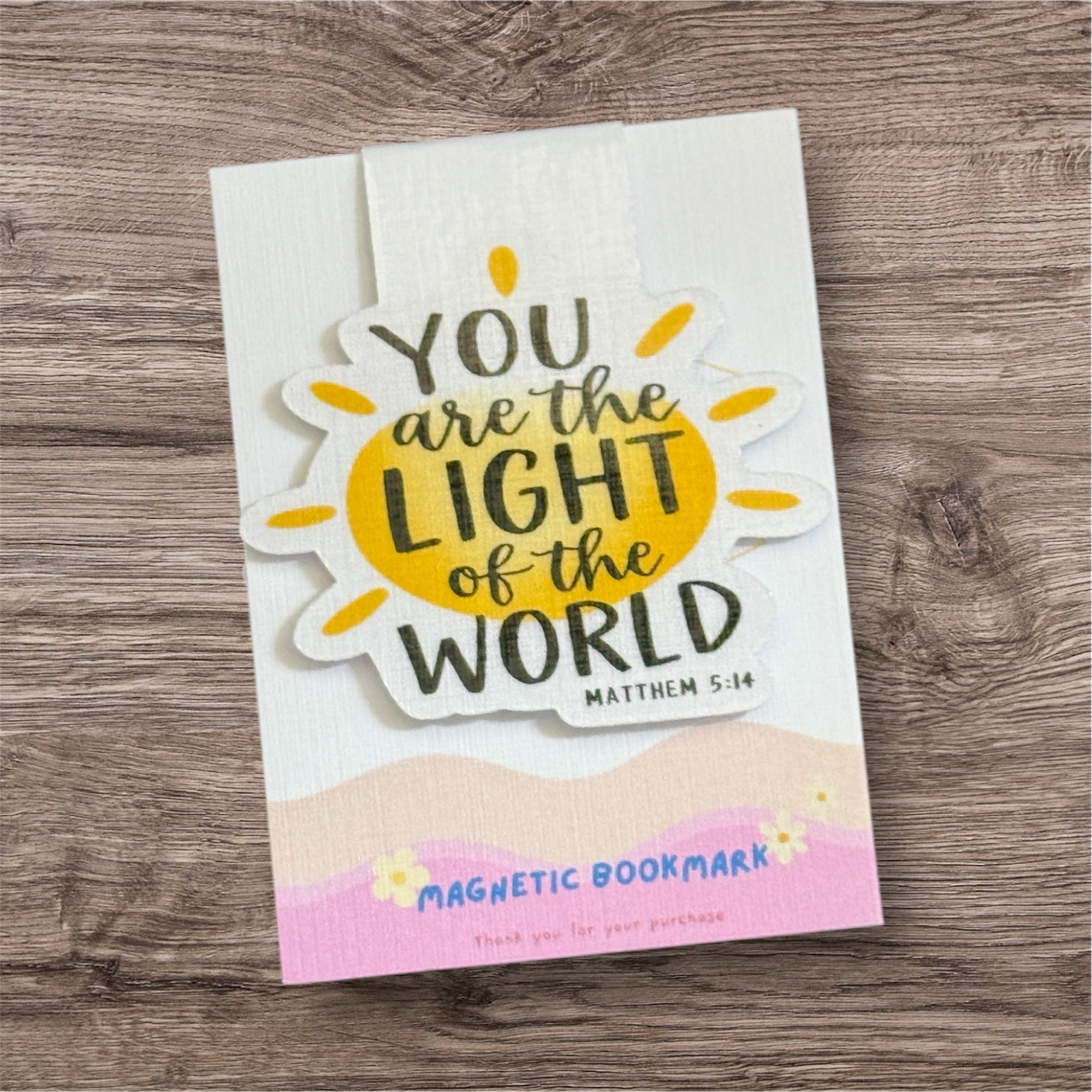 Bible Verse Magnetic Bookmark